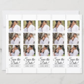 Papier Photo Booth 2x7" Enregistrer la zone Mariage de da (Devant)