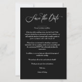 Papier Photo Budget Black White Minimalist Vellum Effect (Dos)