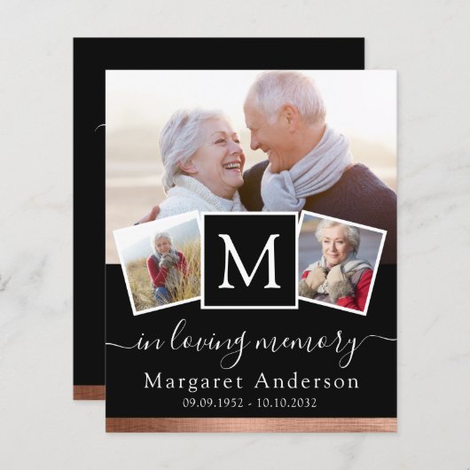 Papier Photo BUDGET Célébration de l'invitation à vivre (Devant / Derrière)