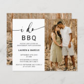 Papier Photo Budget I Do BBQ Script Engagement (Devant / Derrière)