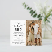 Papier Photo Budget I Do BBQ Script Engagement (Debout devant)