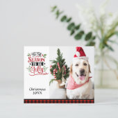 Papier Photo Budget La saison de Noël Jolly (Debout devant)