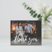 Papier Photo Budget Moderne Calligraphie 2 Merci (Debout devant)