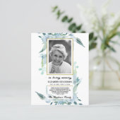 Papier PHOTO Budget Sympathy In Loving Memory. (Debout devant)