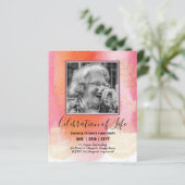 Papier PHOTO BUDGÉTAIRE Célébration des INVITATIONS à la  (Debout devant)