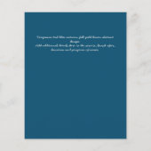 Papier PHOTO BUDGÉTAIRE Célébration des INVITATIONS à la (Dos)