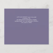 Papier PHOTO BUDGÉTAIRE Célébration des INVITATIONS à la  (Dos)