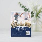 Papier PHOTO BUDGÉTAIRE Économiser Dates INVITATIONS - Co (Debout devant)