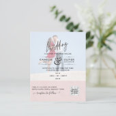 PAPIER PHOTO BUDGÉTAIRE MARIAGE QR SCANNING CODE INVITATI (Debout devant)