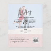 PAPIER PHOTO BUDGÉTAIRE MARIAGE QR SCANNING CODE INVITATI (Devant)