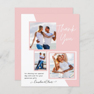 Papier Photo Collage MERCI Mariage/bébé/diplômé/TOUT