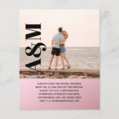 PAPIER PHOTO DE L'INVITATION DU BUDGET À LA PARTICIPATION (Devant)