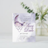 Papier Photo de lune de croissant à faible budget Enregis (Debout devant)