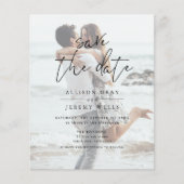 Papier Photo Enregistrer la date (Devant)