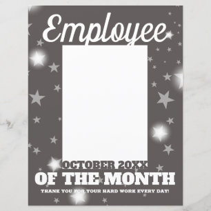Papier photo insert employé du mois en-tête de l'OTC