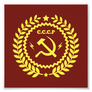 Papier photo Kodak du CCCP Hamer & Sickle Emblem