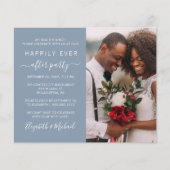 Papier Photo mariage Heureusement Jamais Après L'Invitati (Devant)