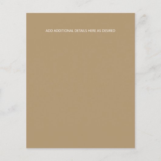 Papier Photo moderne Enregistrer la date Mariage budgétai (Dos)