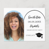 Papier Photo moderne Graduation Party Enregistrer la cart (Devant)