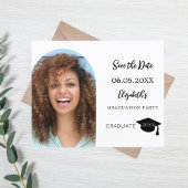 Papier Photo moderne Graduation Party Enregistrer la cart