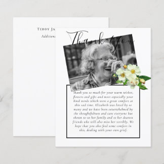 Papier PHOTO nécrologique du mémorial du Merci BUDGET