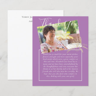 Papier PHOTO nécrologique du mémorial du Merci BUDGET