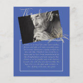 Papier PHOTO nécrologique du mémorial du Merci BUDGET (Devant)