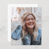 Papier Photo personnalisée (Devant / Derrière)