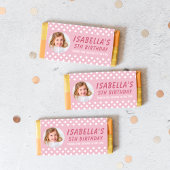 Papier Photo Polka Dot Anniversaire Candy Bar Wrapper