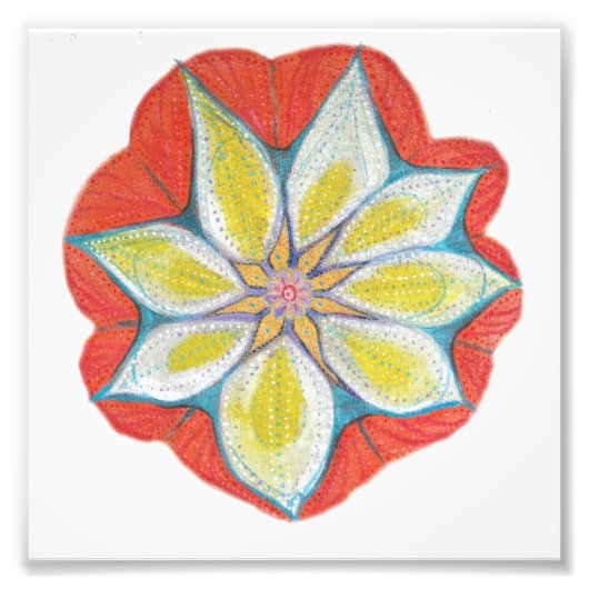 Papier photo professionnel Mandala Kodak (Satin) (Devant)