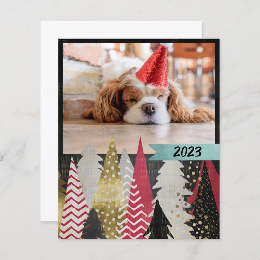 Papier Photo rouge Budget (Devant / Derrière)