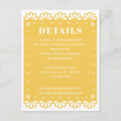 Papier Picado Style Détails Carte de boîtier (Devant)