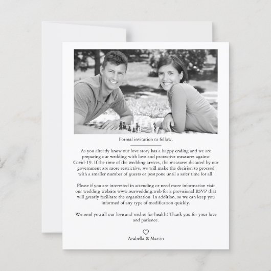 Papier Pièces d'échecs Mariages bon marché King & Queen e (Dos)