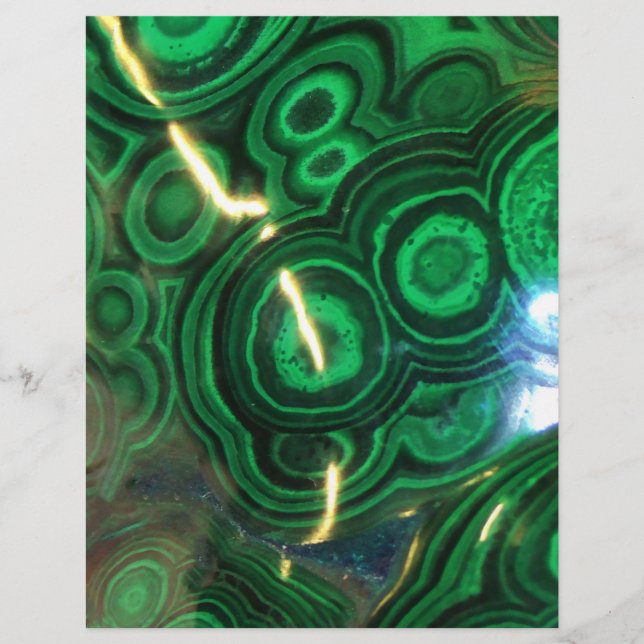 Papier Pierres Grandes Vertes (Devant)