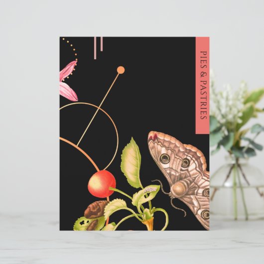 Papier Pies et pâtisseries | Insertion de recette | Papil (Debout devant)