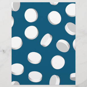 Papier pilules bleues
