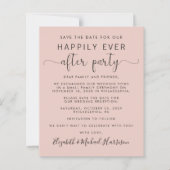 Papier Pinceau de réception photo mariage Enregistrer la (Devant)