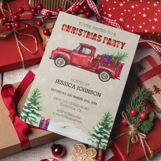 Papier Pine de Noël d'hiver Bouquet Mariage en bois