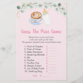 Papier Pink Baby Brasse Du Café Devinez Le Jeu De Prix (Devant)