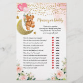 Papier Pink Bearly Maman ou Daddy Games (Devant)