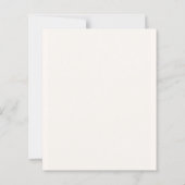 Papier Pink bow pearls knot Bridal Shower invitation (Dos)