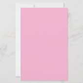 Papier Pink Custom Monogram Stationery Note Card (Dos)