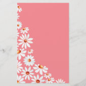 Papier Pink Daisy & Bumblebee Baby Bingo (Dos)
