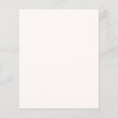 Papier Pink Floral 70e thème du livre Anniversaire Invita (Dos)