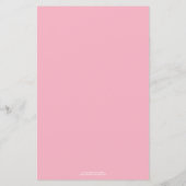 Papier Pink Floral Baby shower Fairy Jeu de Bingo (Dos)