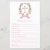 Papier Pink Floral Baptism (Devant)