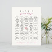 Papier Pink Love Shack Fiance Trouvez le jeu de bingo des (Debout devant)