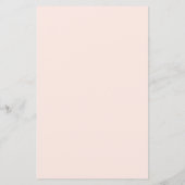 Papier Pink Magnolia et Hydrangea Invitation de dédicace  (Dos)