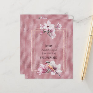 Papier Pink Magnolias Seras-Tu Ma Femme D'Accueil