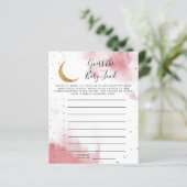 Papier Pink Moon Devine Le Jeu De Douche Alimentaire Bébé (Debout devant)